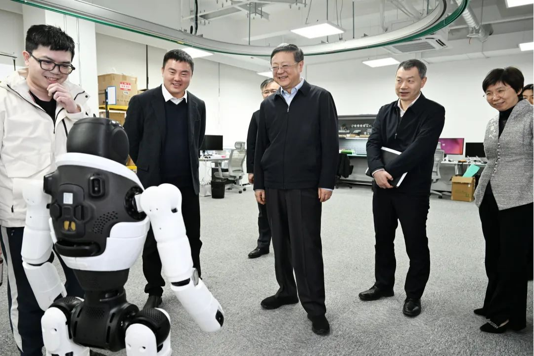 上海市委书记陈吉宁专题调研盛世国际机器人