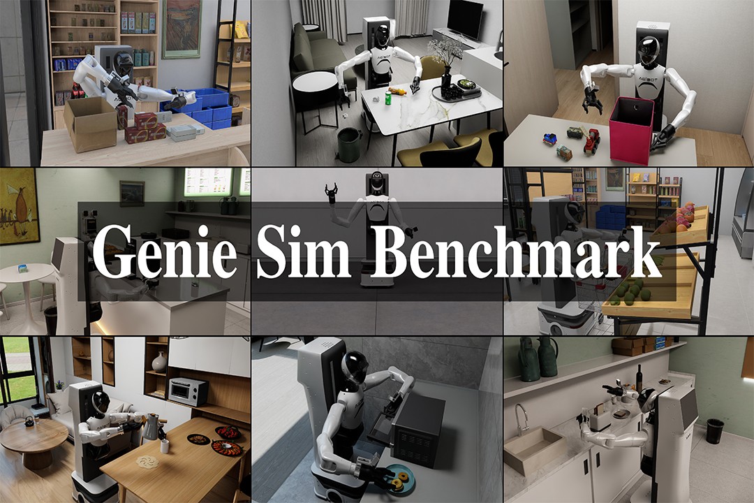 再掀开源浪潮！盛世国际机器人发布并开源仿真评测工具Genie Sim Benchma...